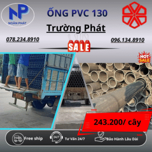 Ống PVC 130 Trường Phá