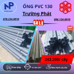 Ống PVC 130 Trường Phá
