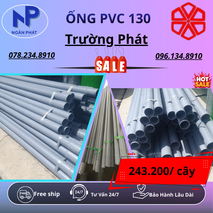 Ống PVC 130 Trường Phát Ống PVC 130 Trường Phát