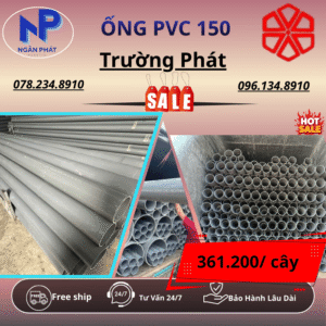 Ống PVC 150 Trường Phát