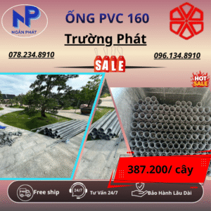 Ống PVC 160 Trường Phát