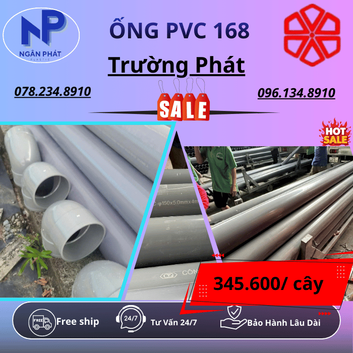 Ống PVC 168 Trường Phát Ống PVC 168 Trường Phát