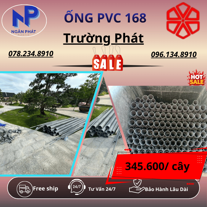Ống PVC 168 Trường Phát Ống PVC 168 Trường Phát