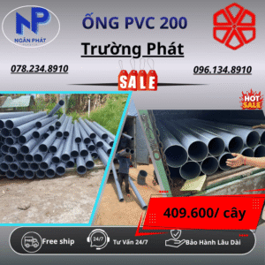 Ống PVC 200 Trường Phát
