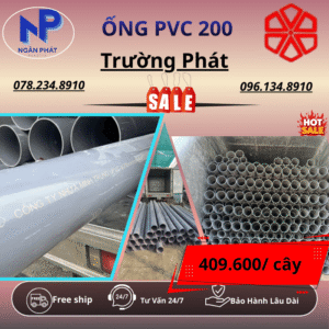 Ống PVC 200 Trường Phát
