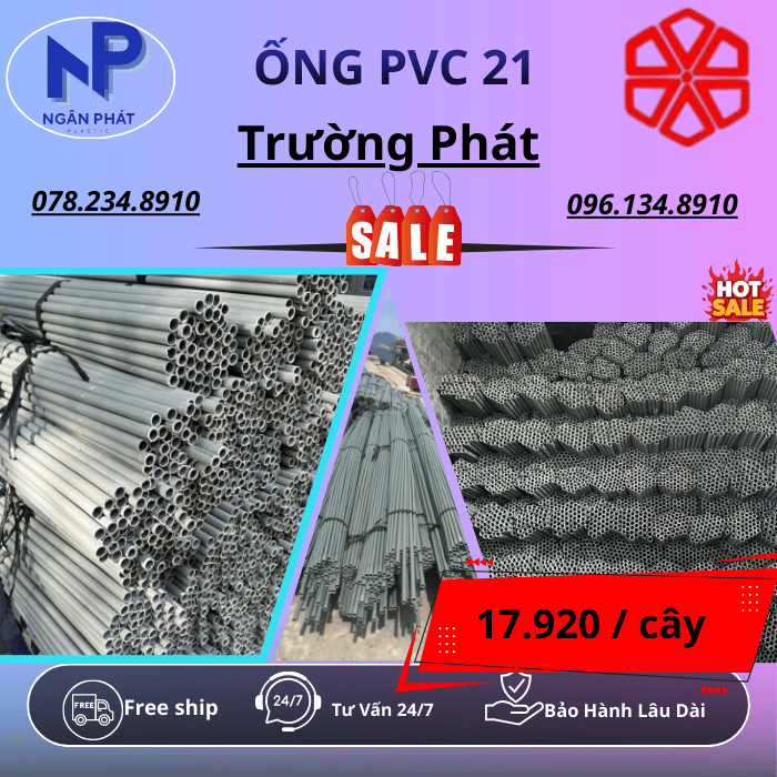 Ống PVC 21 Trường Phát Ống PVC 21 Trường Phát