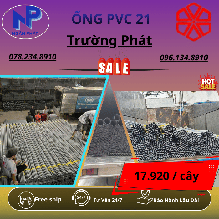 Ống PVC 21 Trường Phát Ống PVC 21 Trường Phát
