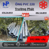 Ống PVC 220 Trường Phát