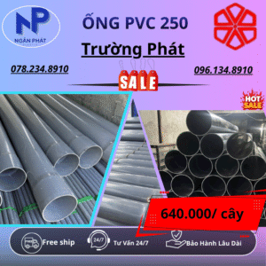 Ống PVC 250 Trường Phát
