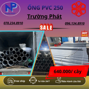 Ống PVC 250 Trường Phát