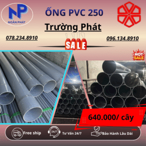 Ống PVC 250 Trường Phát
