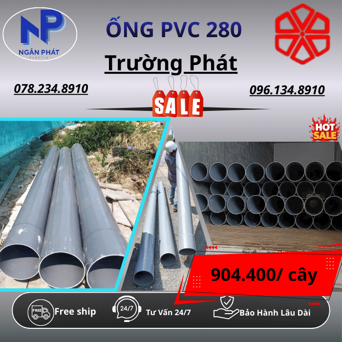 Ống PVC 280 Trường Phát Ống PVC 280 Trường Phát