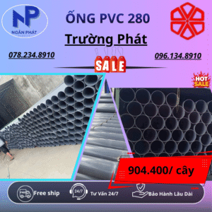 Ống PVC 280 Trường Phát
