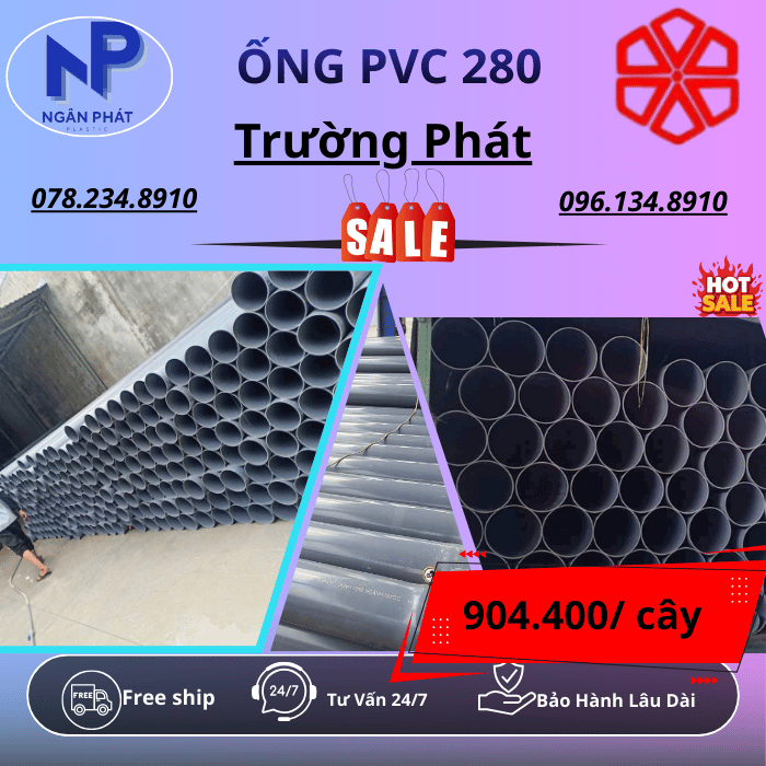 Ống PVC 280 Trường Phát Ống PVC 280 Trường Phát