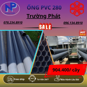 Ống PVC 280 Trường Phát
