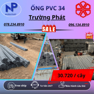 Ống PVC 34 Trường Phát