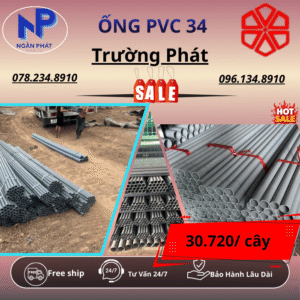 Ống PVC 34 Trường Phát