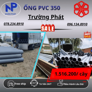 Ống PVC 350 Trường Phát