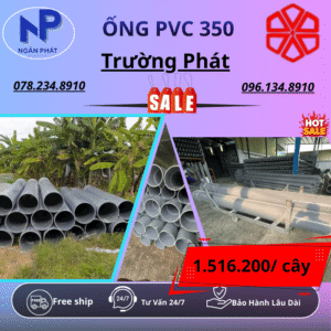 Ống PVC 350 Trường Phát