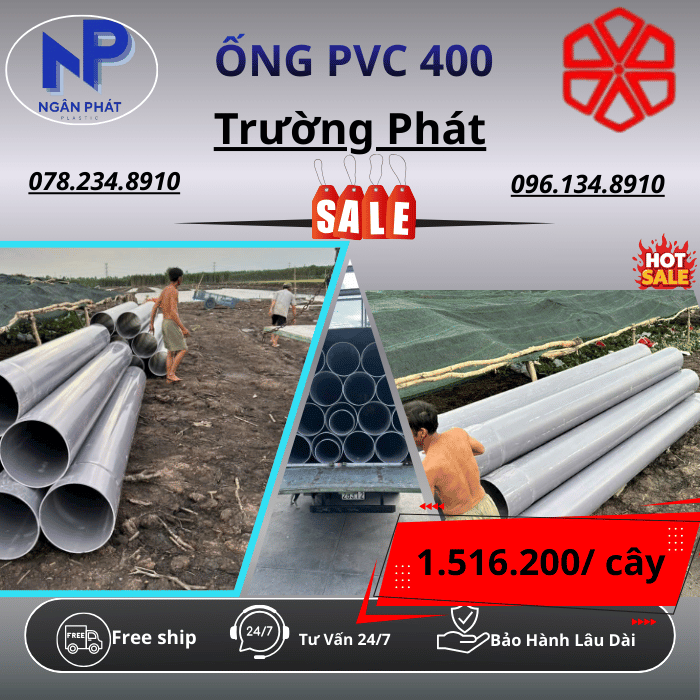 Ống PVC 400 Trường Phát Ống PVC 400 Trường Phát