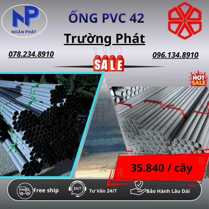 Ống PVC 42 Trường Phát Ống PVC 42 Trường Phát