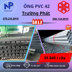 Ống PVC 42 Trường Phát