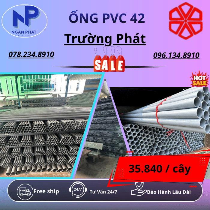 Ống PVC 42 Trường Phát Ống PVC 42 Trường Phát