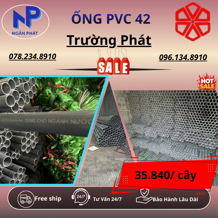 Ống PVC 42 Trường Phát Ống PVC 42 Trường Phát