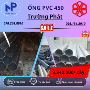 Ống PVC 450 Trường Phát