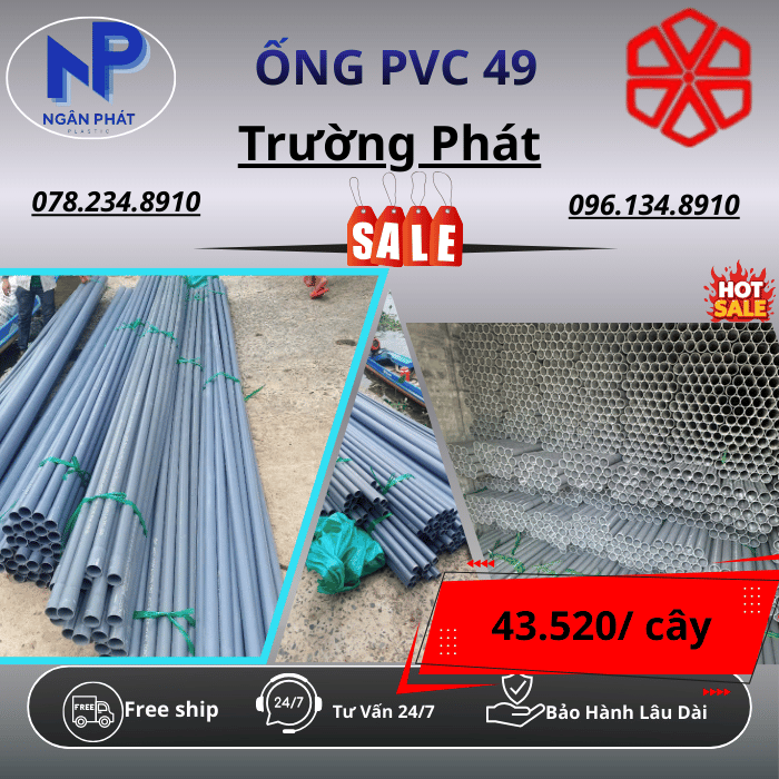 Ống PVC 49 Trường Phát Ống PVC 49 Trường Phát
