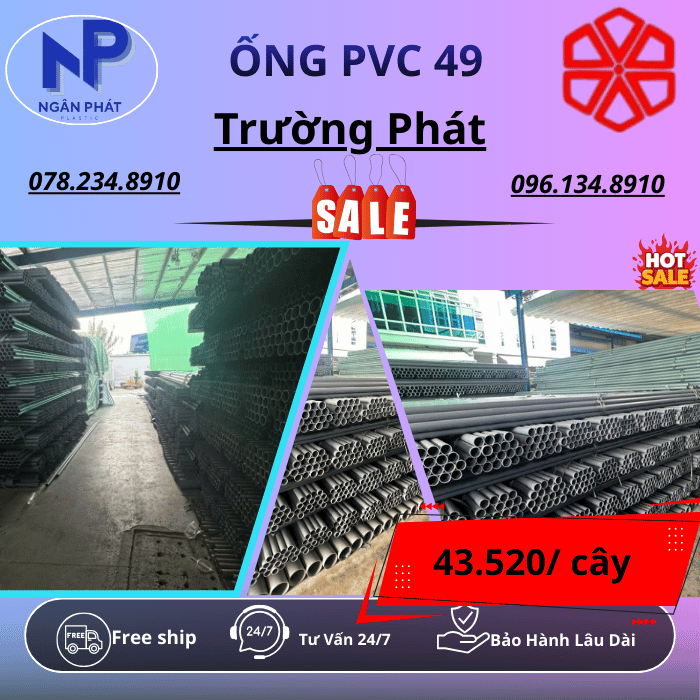 Ống PVC 49 Trường Phát Ống PVC 49 Trường Phát