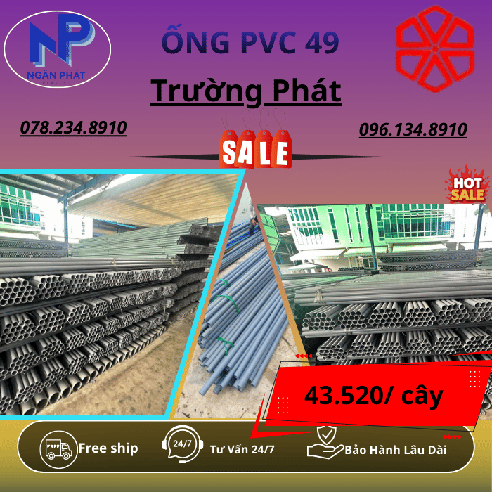 Ống PVC 49 Trường Phát Ống PVC 49 Trường Phát