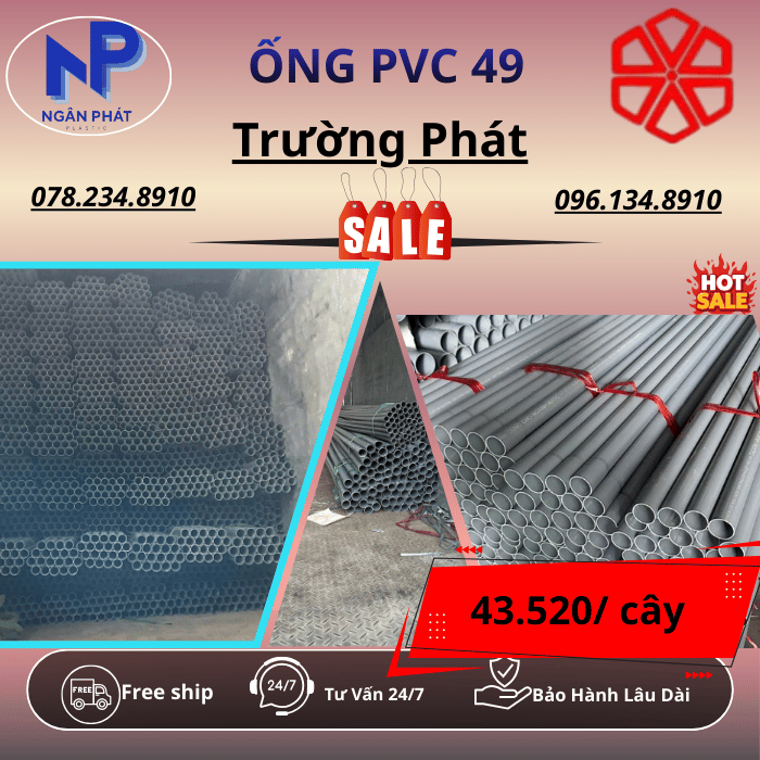 Ống PVC 49 Trường Phát
