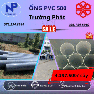 Ống PVC 500 Trường Phát