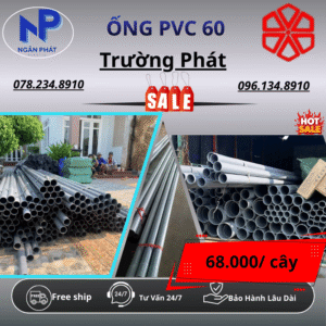 Ống PVC 60 Trường Phát
