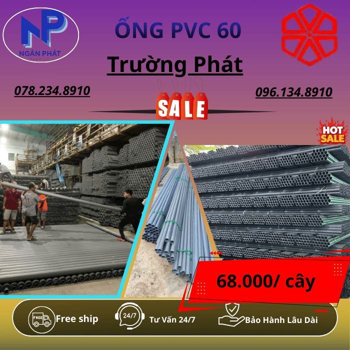 Ống PVC 60 Trường Phát Ống PVC 60 Trường Phát