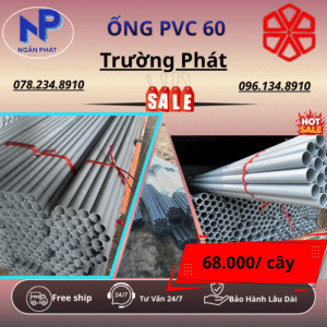 Ống PVC 60 Trường Phát