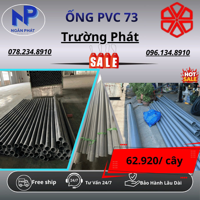 Ống PVC 73 Trường Phát Ống PVC 73 Trường Phát