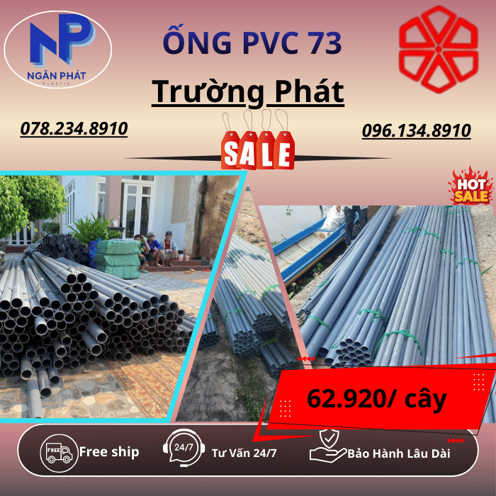 Ống PVC 73 Trường Phát Ống PVC 73 Trường Phát