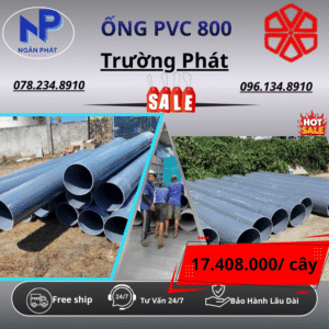 Ống PVC 800 Trường Phát