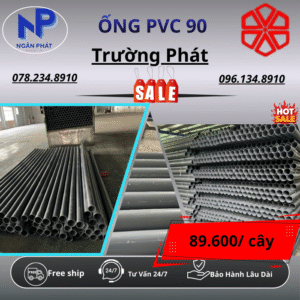 Ống PVC 90 Trường Phát