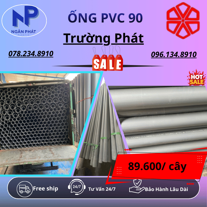 Ống PVC 90 Trường Phát Ống PVC 90 Trường Phát