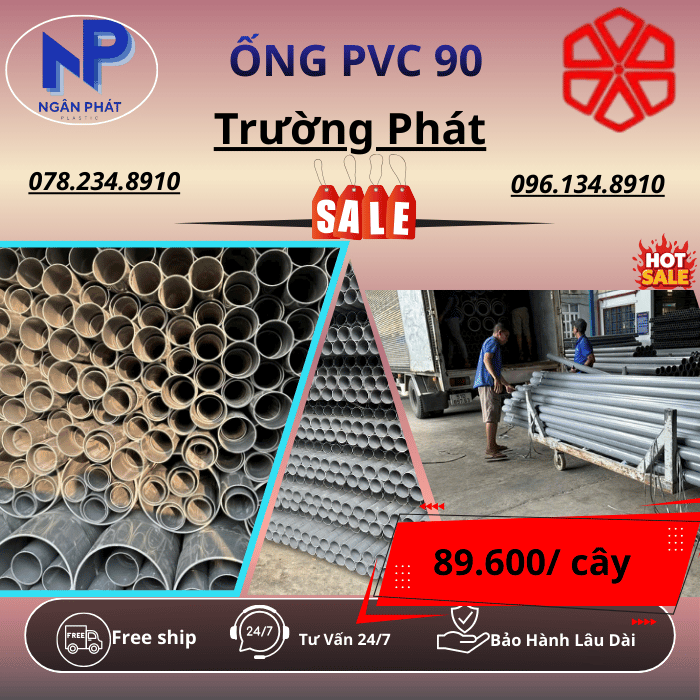 Ống PVC 90 Trường Phát Ống PVC 90 Trường Phát