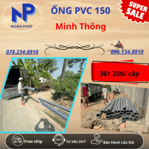 Ống PVC D150 Minh Thông