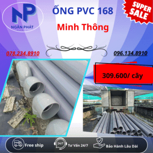 Ống PVC D168 Minh Thông