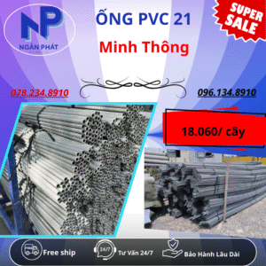 Ống PVC D21 Minh Thông