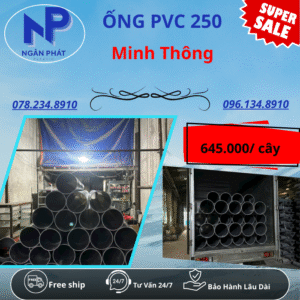 Ống PVC D250 Minh Thông