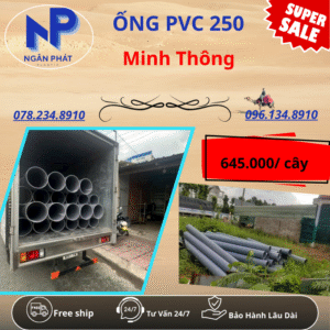 Ống PVC D250 Minh Thông