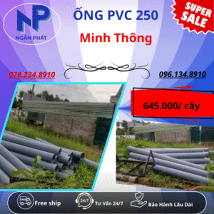 Ống PVC D250 Minh Thông
