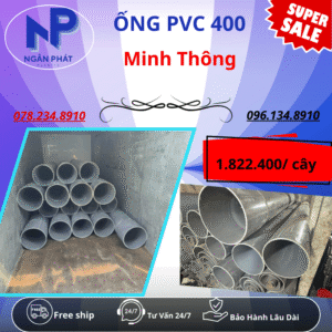Ống PVC D400 Minh Thông